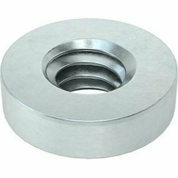 Bsc Preferred Zinc-Plated Steel Press-Fit Nut for Sheet Metal M4 x 0.7 Thread for 1.0mm Minimum Panel Thick, 25PK 95185A590